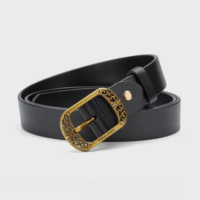 Glamour Black Women's Belt